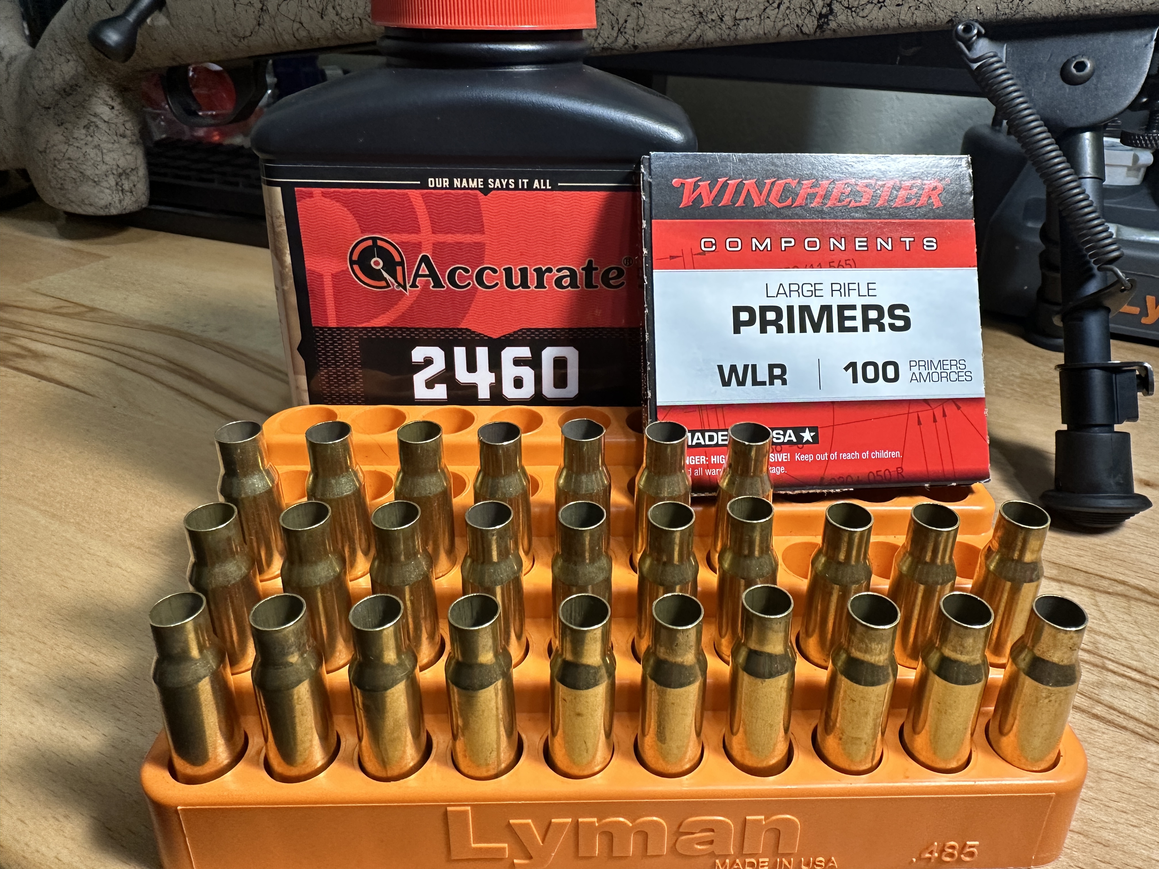 308 Winchester – 168gr TTSX Load Development – Bullet and Bench